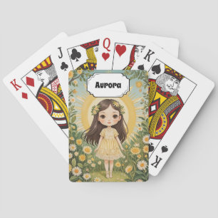 Sunny Serenade Personalised Playing Cards