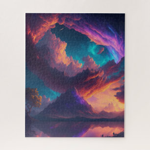 Sunny set jigsaw puzzle