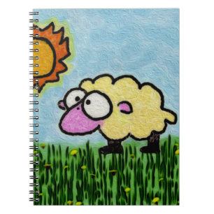 Sunny Sheep Notebook