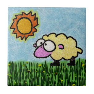 Sunny Sheep Tile