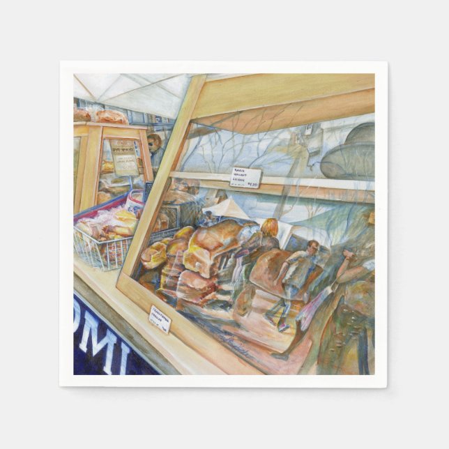 Sunny Side of Insanity Napkin (Front)