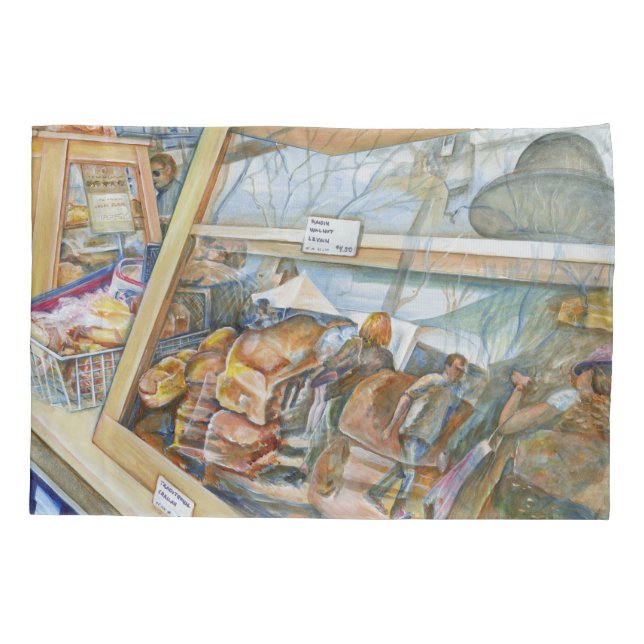 Sunny Side of Insanity Pillowcase (Back)