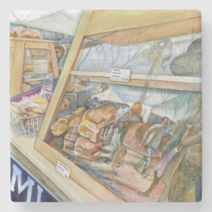 Sunny Side of Insanity Stone Coaster