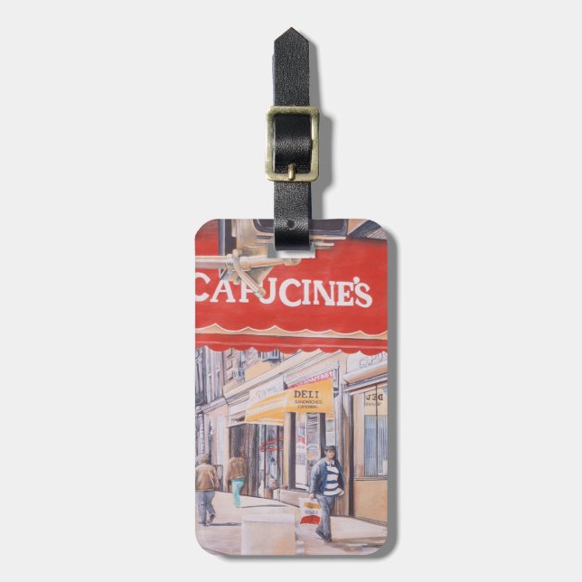 Sunny Side of Second Avenue Luggage Tag (Front Vertical)