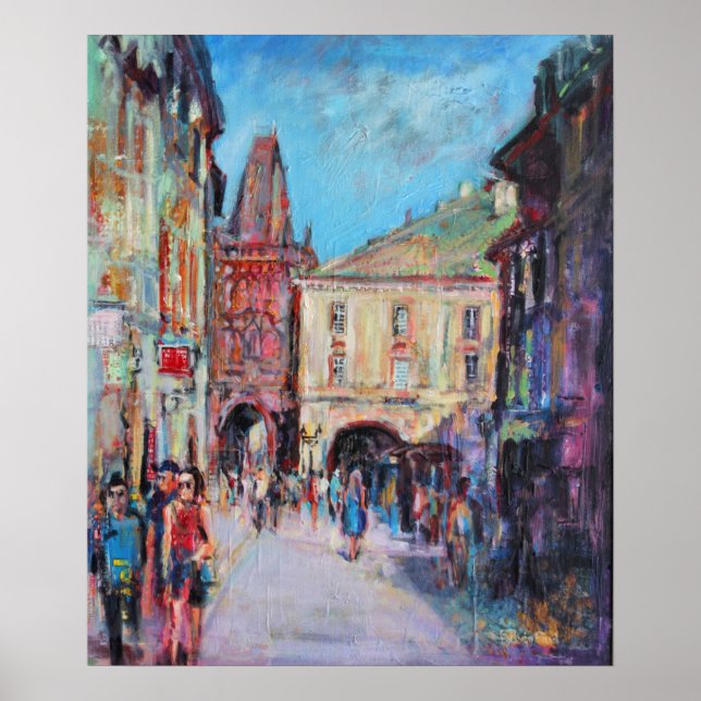 Sunny Side Prague Poster (Front)