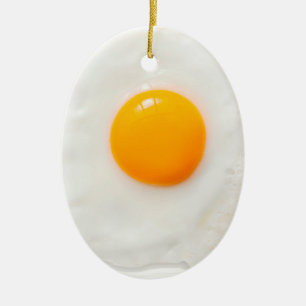 Sunny Side Up Ceramic Tree Decoration