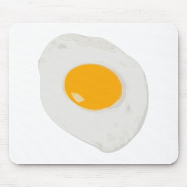 Sunny Side Up Fried Egg Mouse Mat (Front)