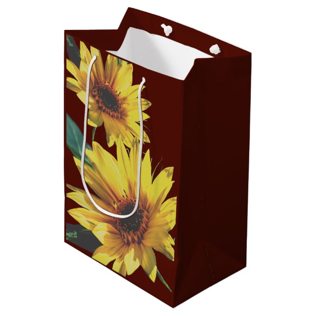 Sunny Side Up Medium Gift Bag (Front Angled)