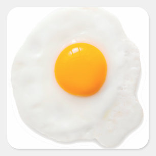 Sunny Side Up Square Sticker