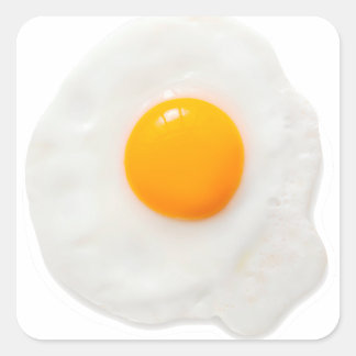 Sunny Side Up Square Sticker