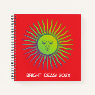 Sunny Sketch & Scribble: Your Creative Notebook