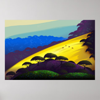 Sunny Slope Poster