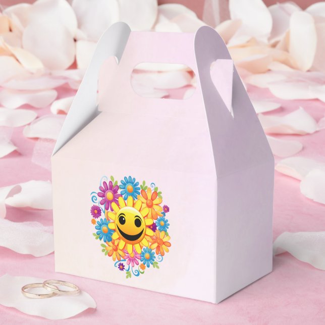 Sunny Smiles Favour Box (Wedding)