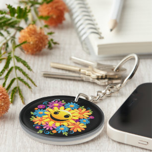 Sunny Smiles Key Ring