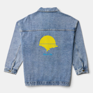 Sunny Summer Break  Denim Jacket