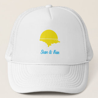 Sunny Summer Break  Trucker Hat