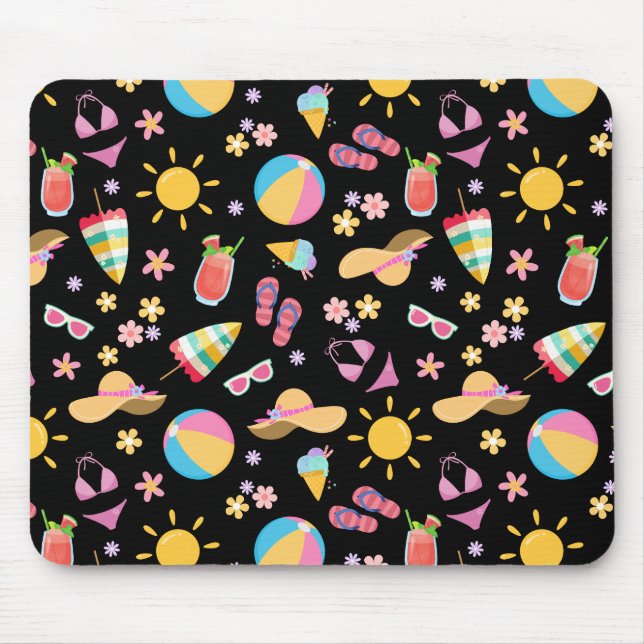 Sunny Summer  Mouse Mat (Front)