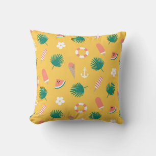 Sunny Summer Treats Pattern Cushion