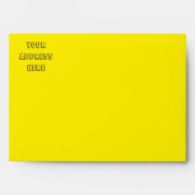 Sunny Summers Envelope (Front)