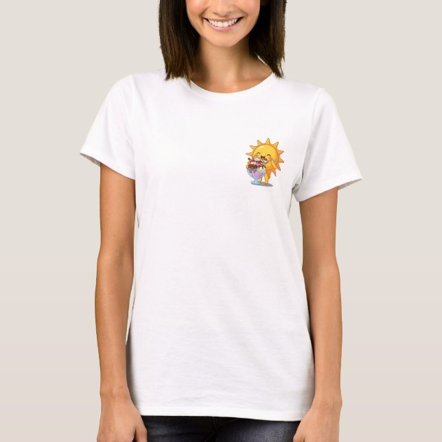 Sunny Sundae Snack T-Shirt (Front)