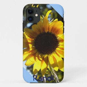 Sunny Sunflower iPhone 5 case *personalise*