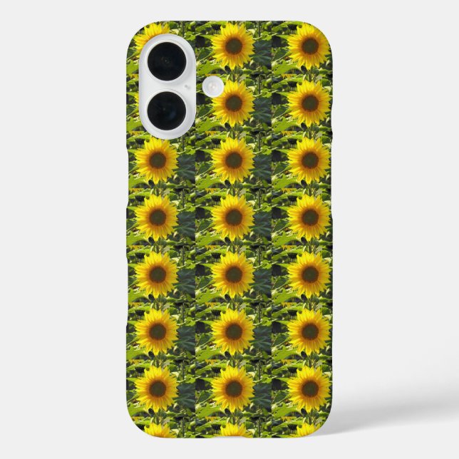Sunny Sunflower iPhone Case (Back)