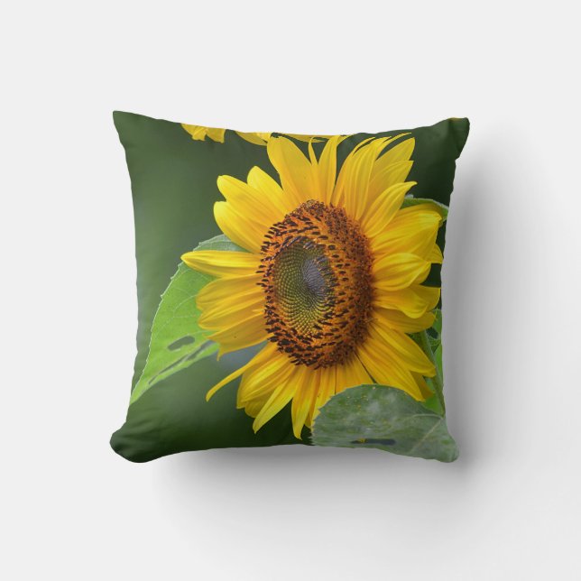Sunny Sunflower Pillow (Front)