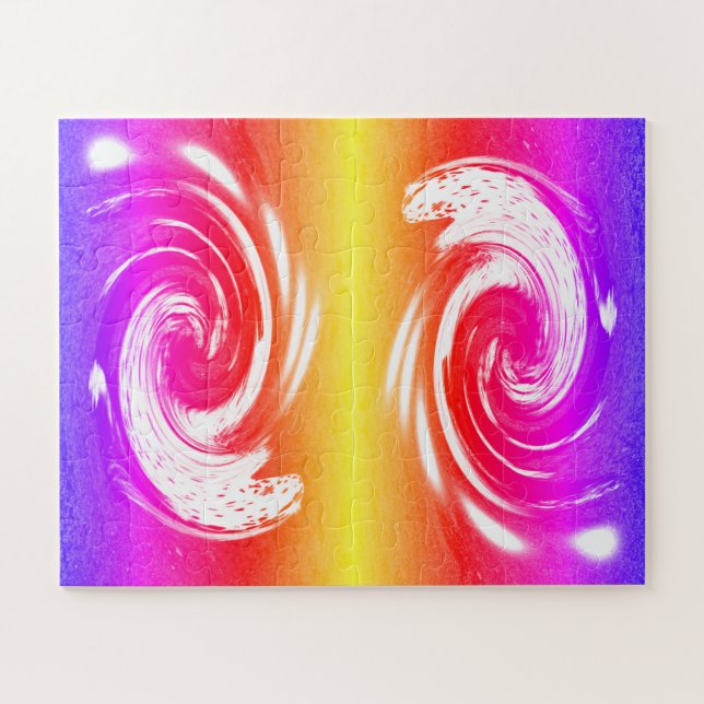 Sunny sunshine days art jigsaw puzzle (Horizontal)