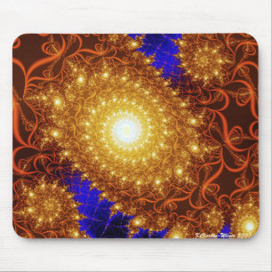 Sunny Swirl Mouse Mat