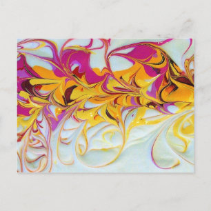 Sunny Swirls Postcard