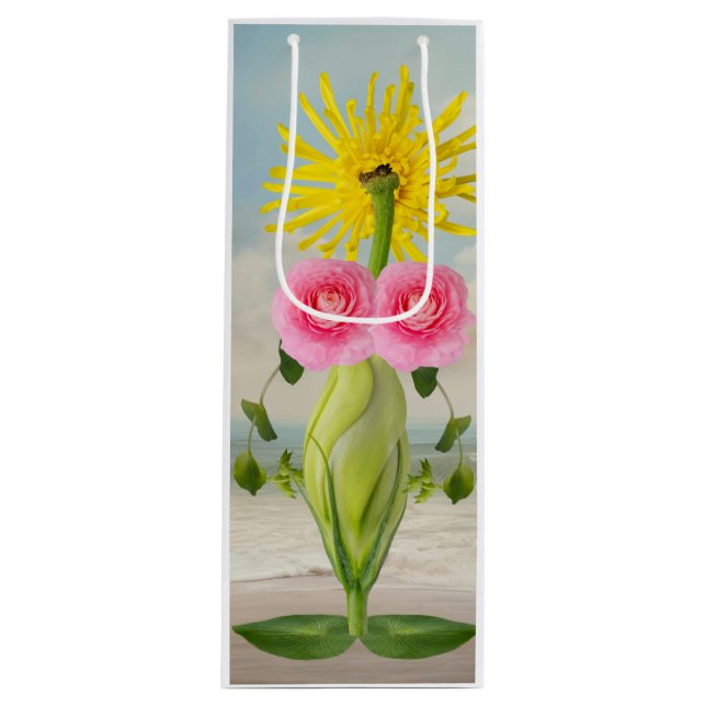 Sunny the Sea Goddess Wine Bag (Front)