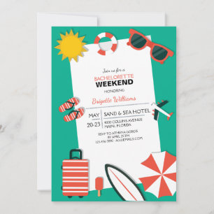 Sunny Travels Invitation