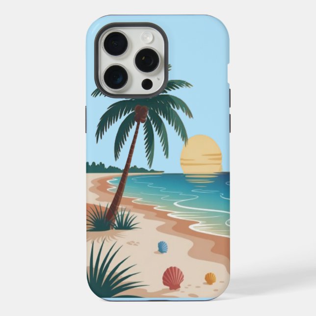 Sunny Vibes iPhone Case (Back)