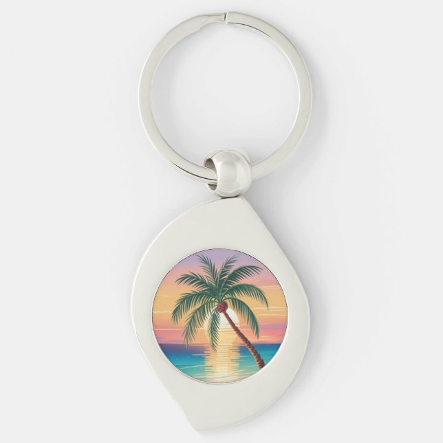 Sunny Vibes Key Ring (Front)