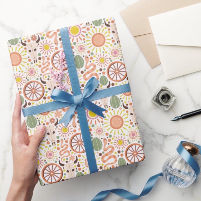 Sunny Western Adventure Wrapping Paper (Gifting)