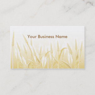 Sunny Wheat Field Business Card