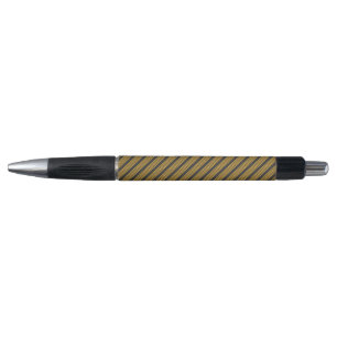 Sunny yellow and charcoal five stripe pattern