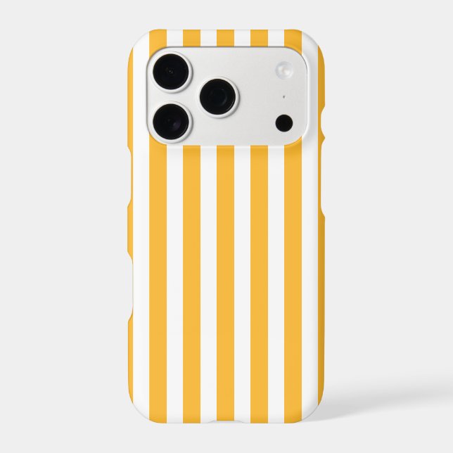 Sunny yellow and white candy stripes (Back)