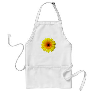 Sunny Yellow Gerbera Daisy Standard Apron