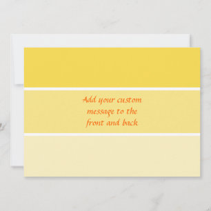 Sunny Yellow Paint Samples