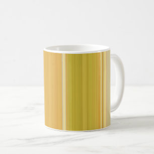 Sunny Yellow Stripes Coffee Mug