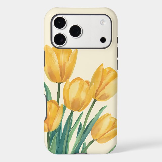 Sunny Yellow Tulips (Back)