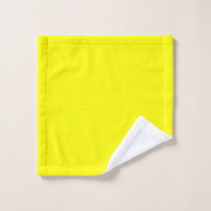 Sunny Yellow Wash Cloth – Soft & Absorbent