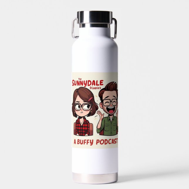 Sunnydale Diaries Podcast Logo Bottle (Front)