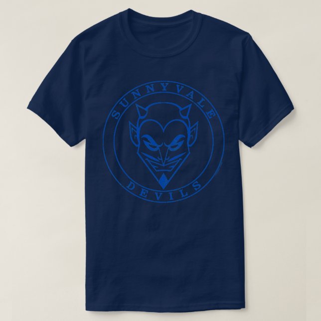 Sunnyvale Devils blueworn RxTp T-Shirt (Design Front)