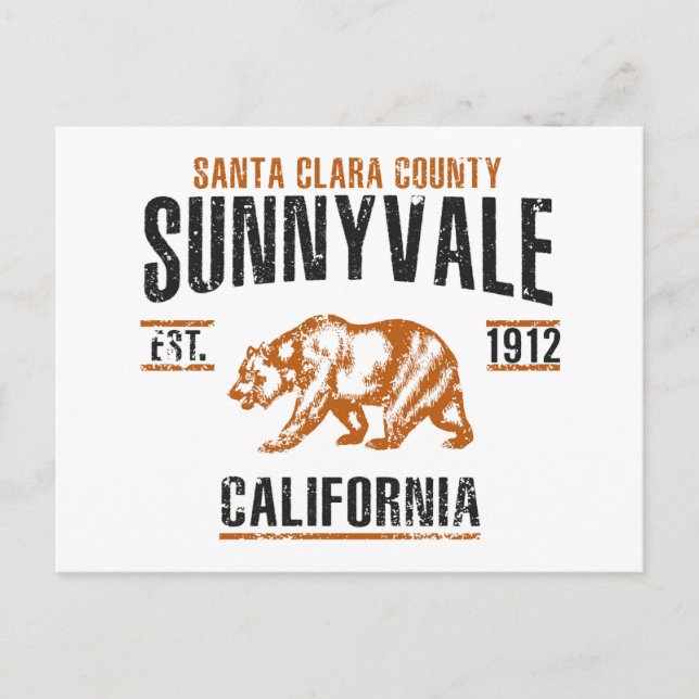 Sunnyvale Postcard (Front)