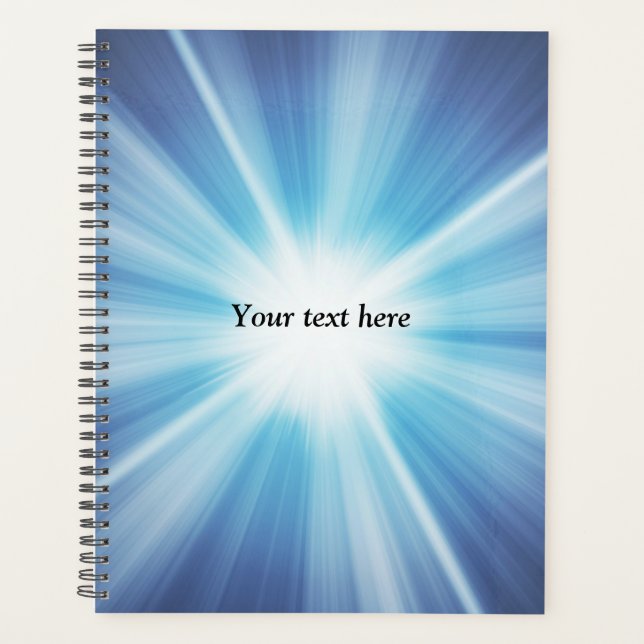 Sunray pattern TEMPLATE Planner (Front)