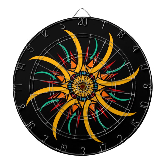 sunrays dartboard (Front)
