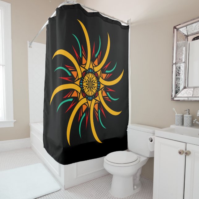 sunrays shower curtain (In Situ)