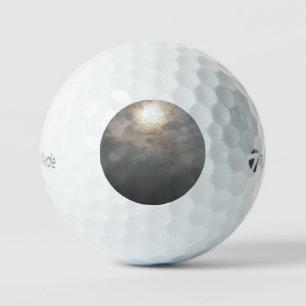 Sunrays Through the Clouds Golf Balls